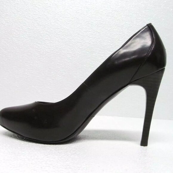 Donald J Pliner Edrice Stiletto Heels Leather Hidden Plafform Size 8.5 - Picture 4 of 9